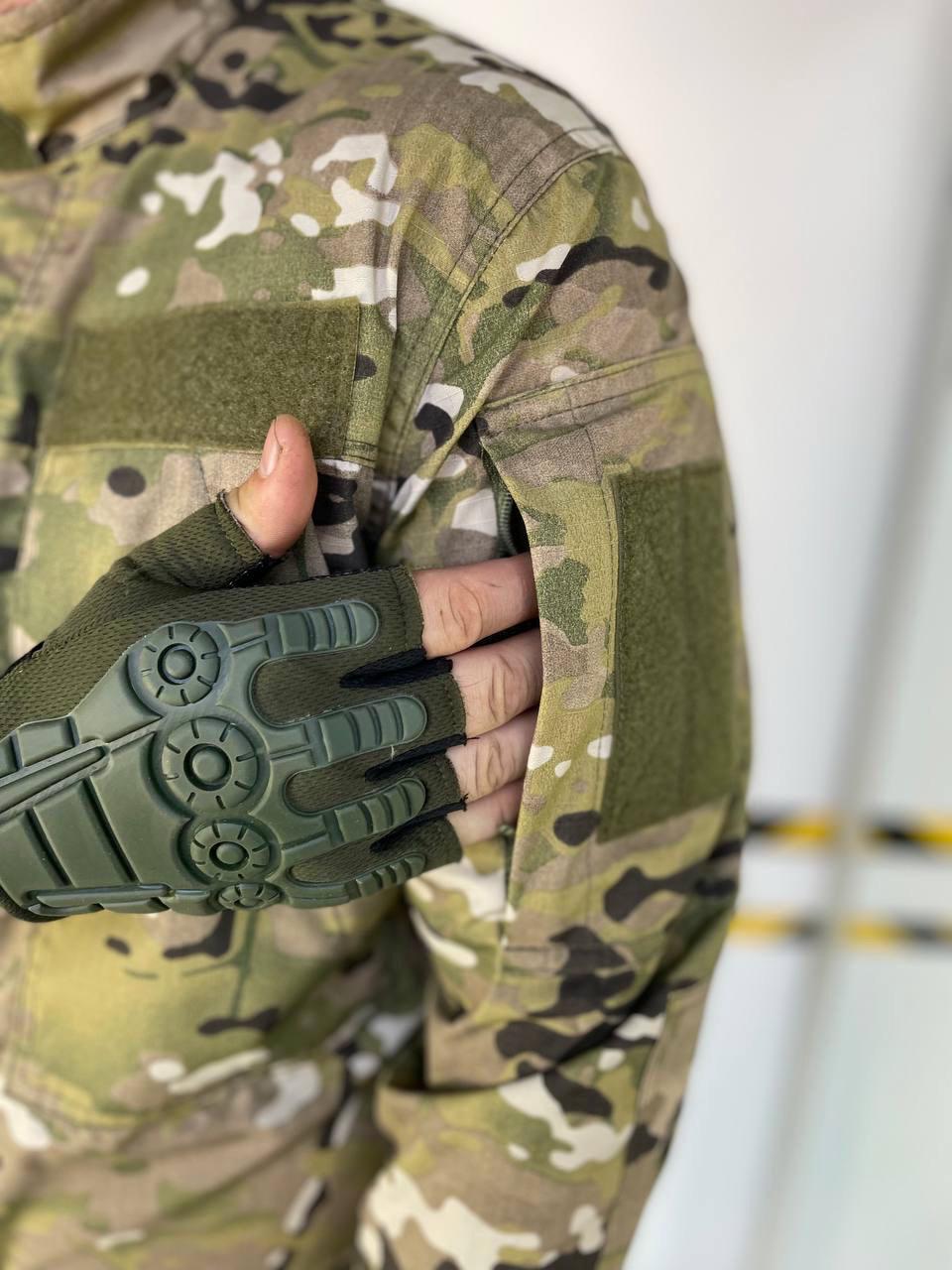 Костюм ріпстоп статутний ГОСТ кітель + штани XXL Multicam - фото 3 Костюм ріпстоп статутний ГОСТ кітель + штани XXL Multicam - фото 3