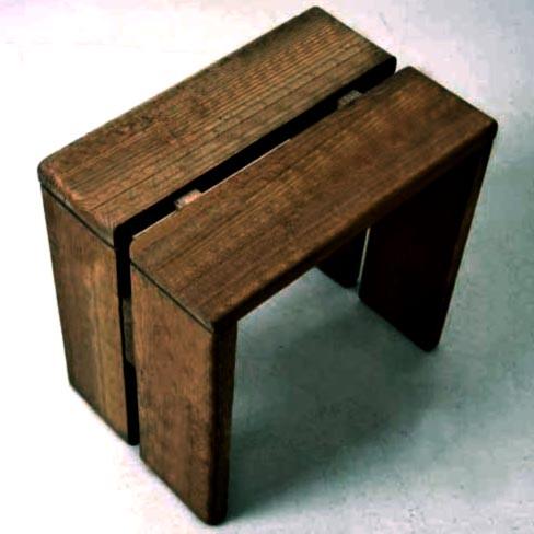 Стульчик из дерева Молоч Капучино (ТАБ-011009)