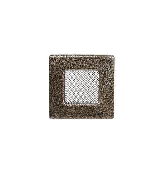 Решетка каминная 11х11 см Антик золото (12895773)