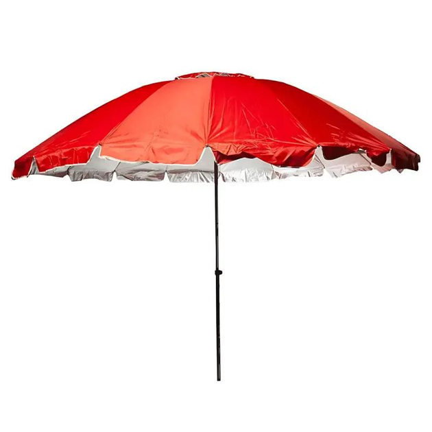 Зонт с клапаном на 16 спиц 3,5 м Красный (zo35red)