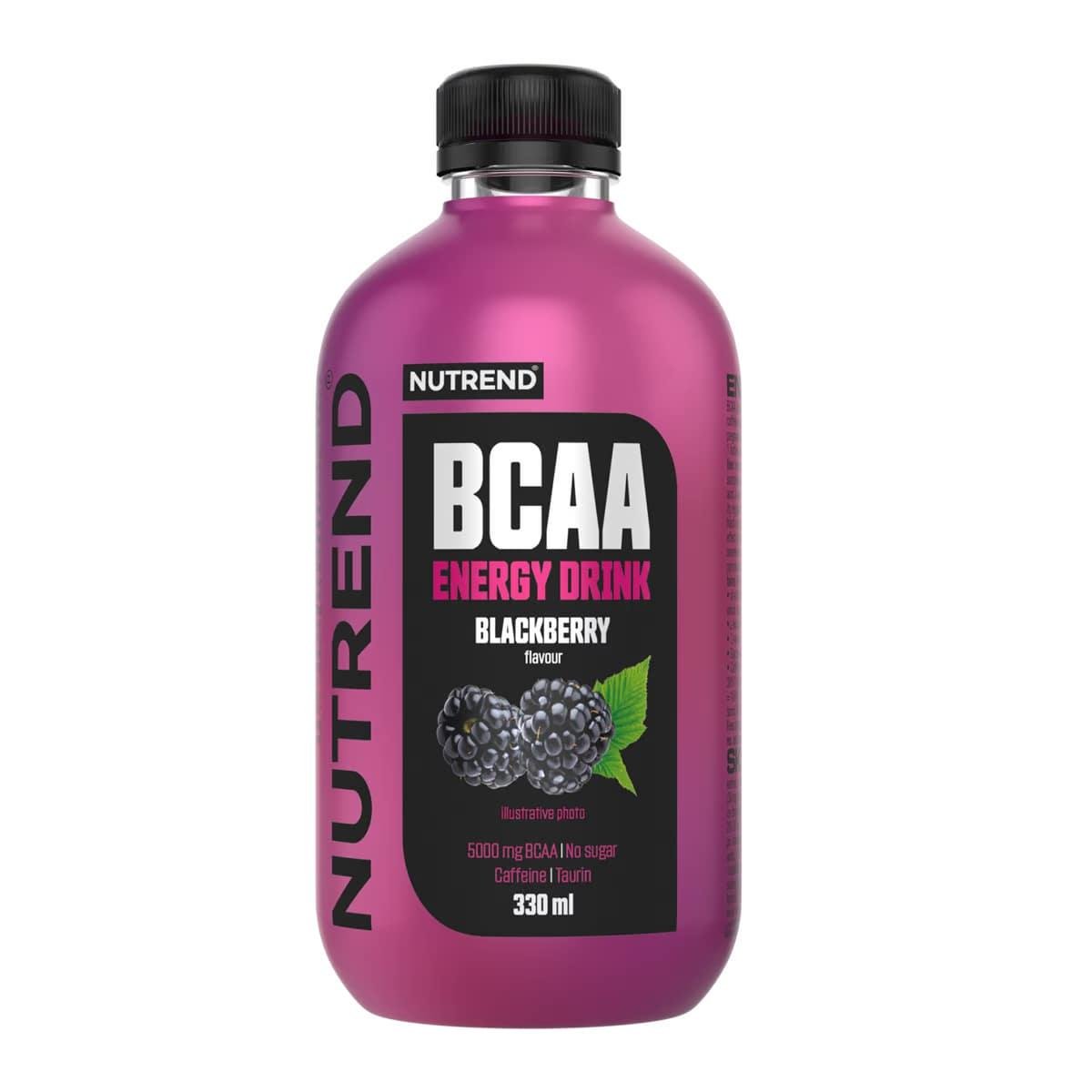 Аминокислота NUTREND BCAA Energy Drink Ежевика 330 мл - фото 1