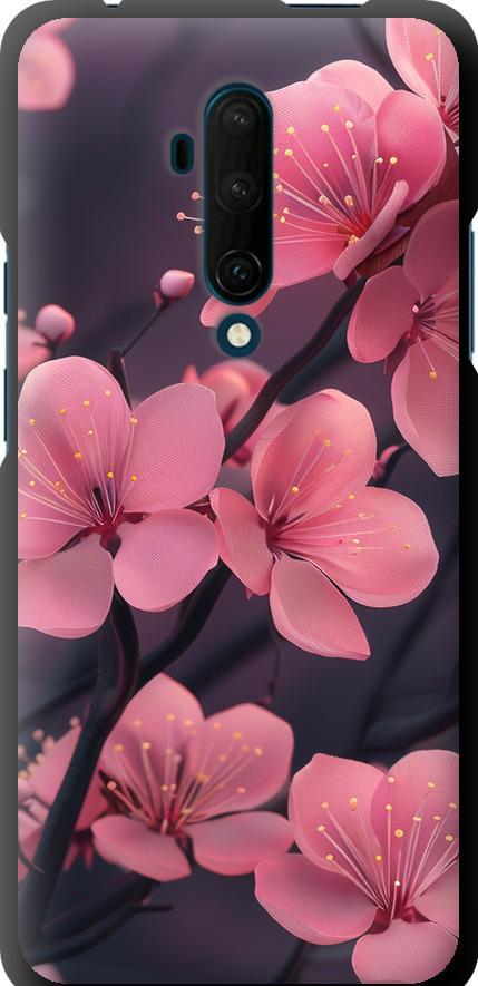 Чехол на OnePlus 7T Pro Пурпурная сакура (6075b-1810-42517)