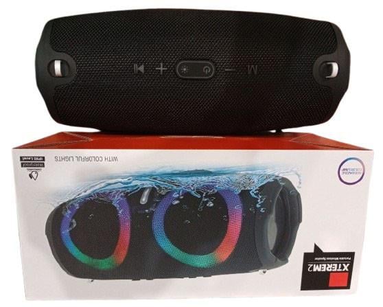 Портативная колонка Xterem2 Bluetooth IPX5 28 см Черный (2665692436)