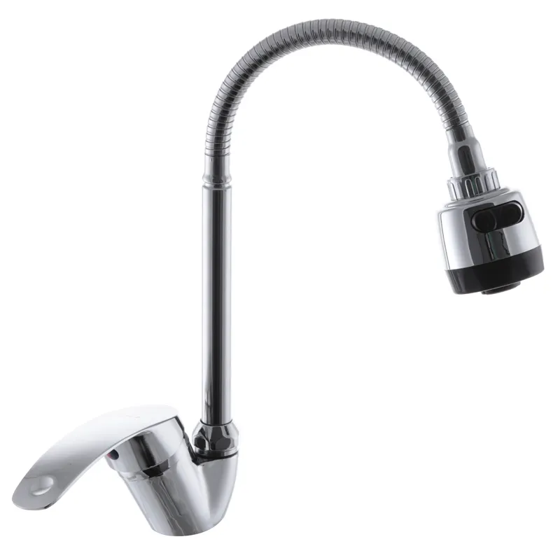 Смеситель для кухни G-FERRO Mars 777 с рефлекторным изливом (GF1010)