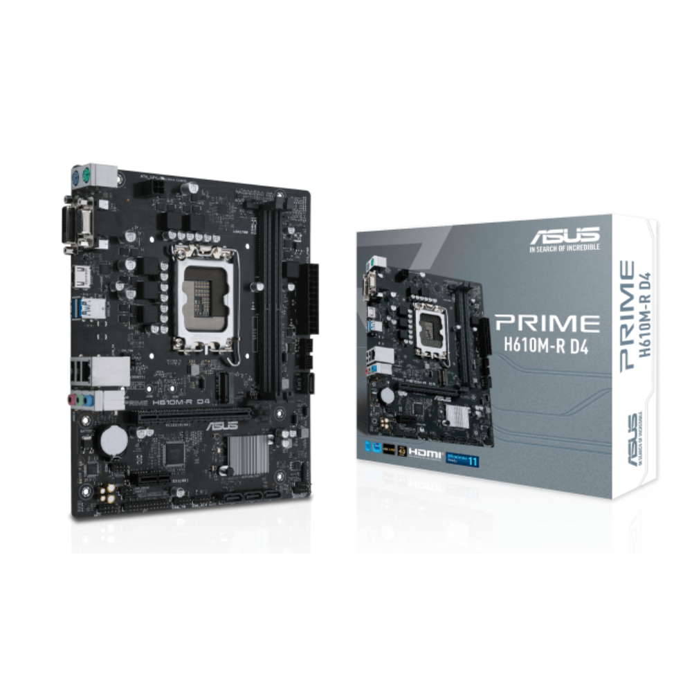 Материнська плата Asus PRIME H610M-R D4-SI (12430233) - фото 3