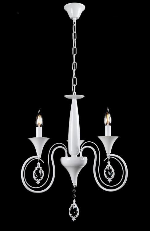 Люстра свеча Ray L30299/3 WT (IR006537) Люстра свеча Ray L30299/3 WT (IR006537)
