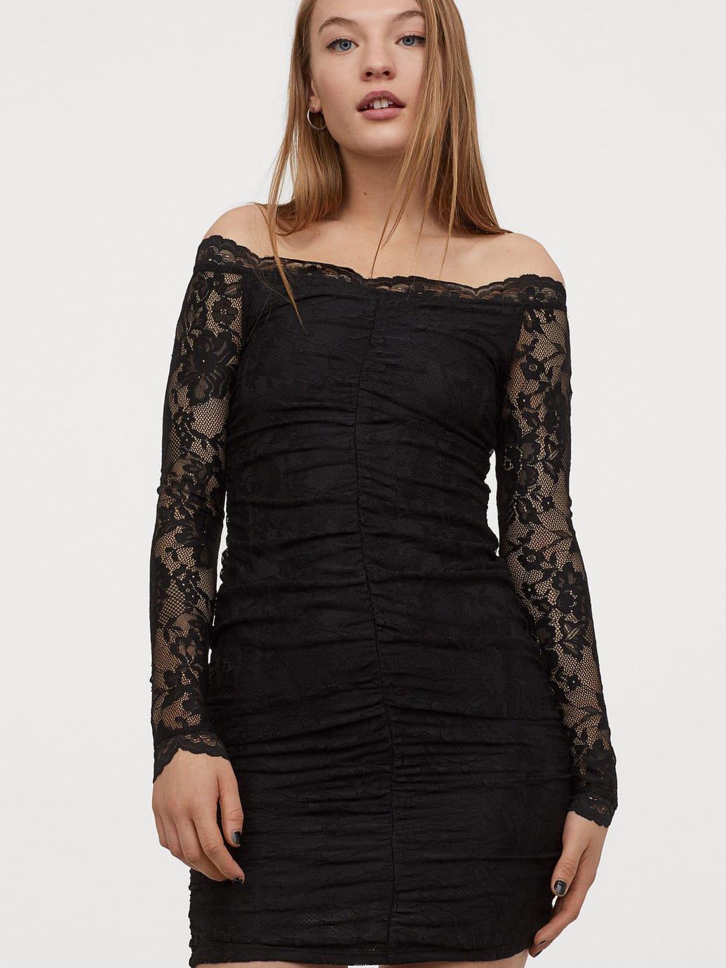 Платье кружевное р. 36 Черный (8134300abr)