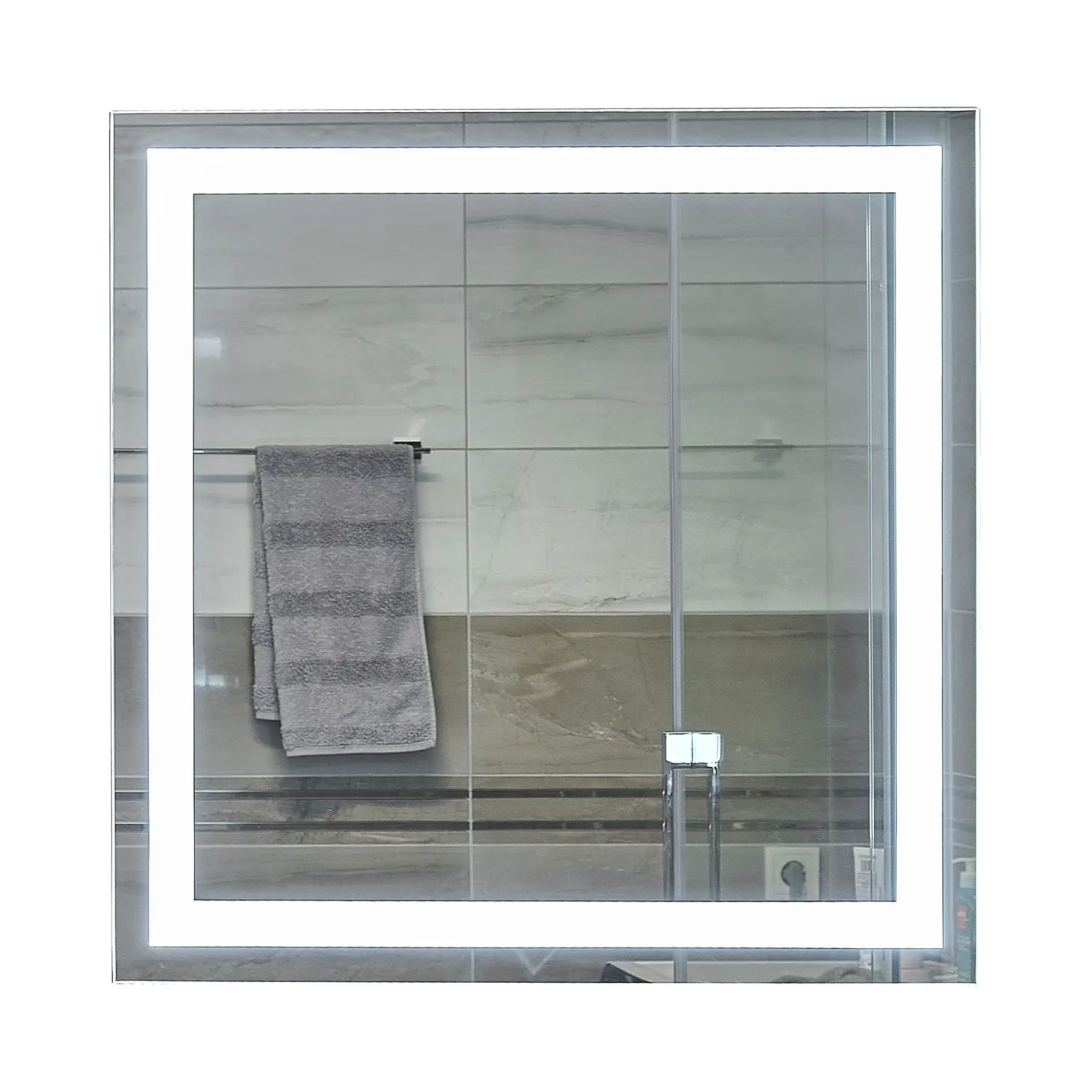 Зеркало UNIO MRR-01 SQR-AA LED FL 800x800 мм (GSR-000026927)