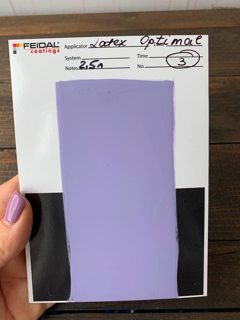 Краска латексная Feidal Latex Optimal тонированная 2,5 л - фото 2