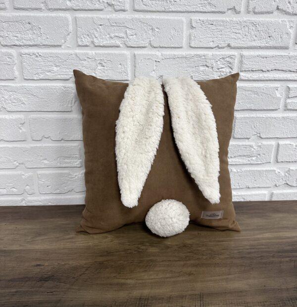 Подушка Зайчик Comfort Home замшевая 40х40 см