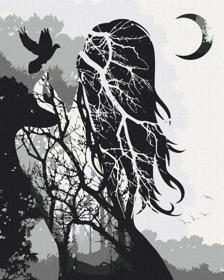 Картина по номерам Идейка Магия женщины 40x50 см (KHO5028)