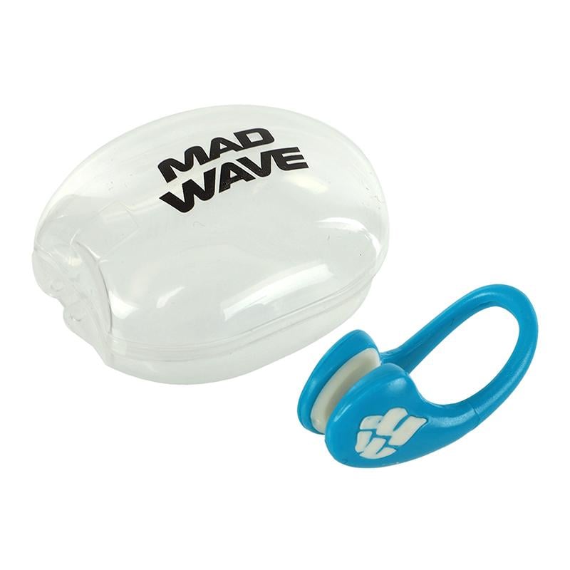 Зажим для носа Mad Wave M071202 one size Голубой (60444024)