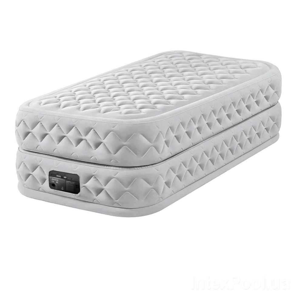 Надувне ліжко із вбудованим насосом Intex 64488 99х191х51 см (8236)