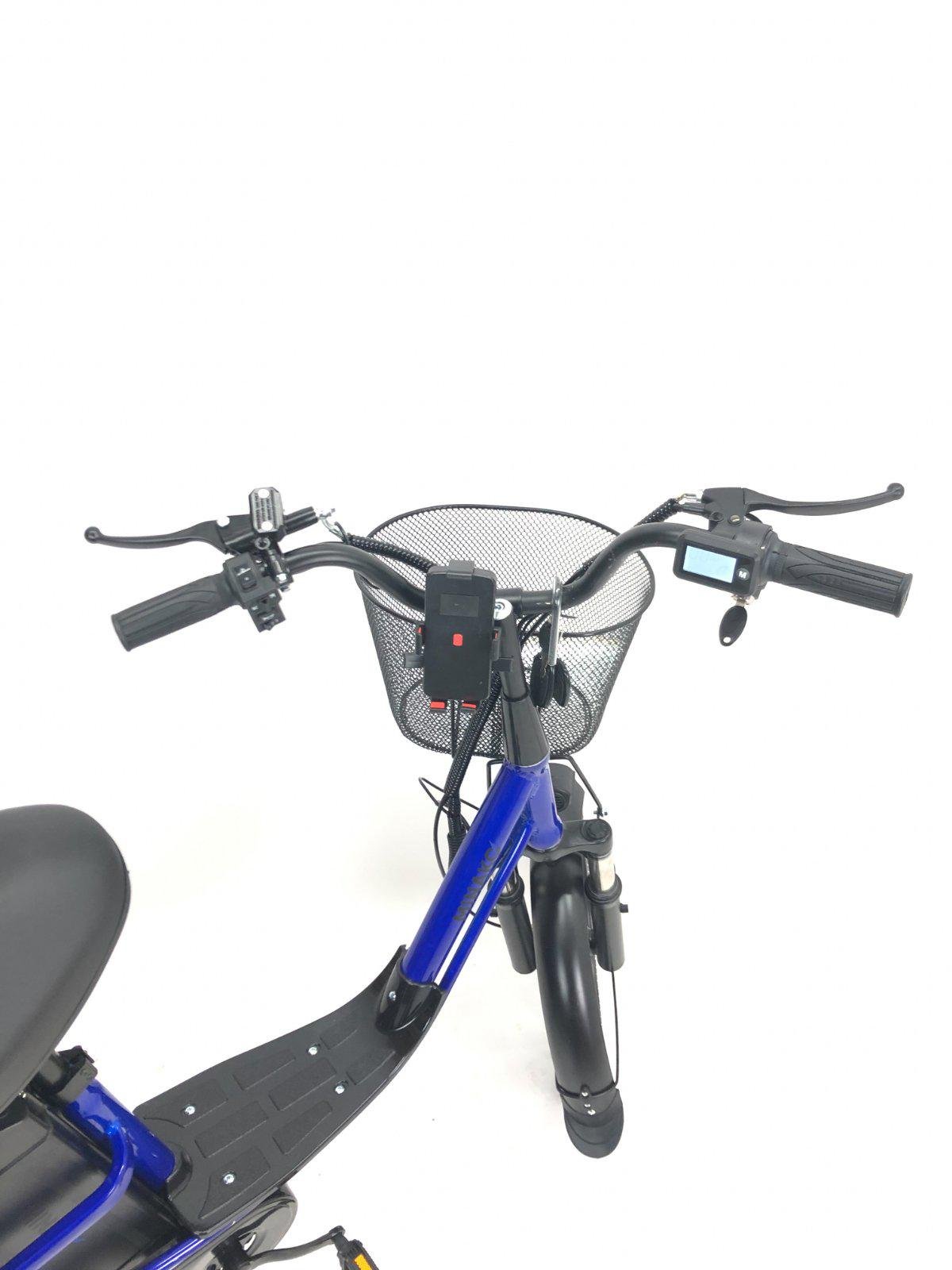 Електровелосипед двомісний MINAKO V4 PRO 800W/60V/24Ah/+Pas система Синій (25581764) - фото 10 Електровелосипед двомісний MINAKO V4 PRO 800W/60V/24Ah/+Pas система Синій (25581764) - фото 10