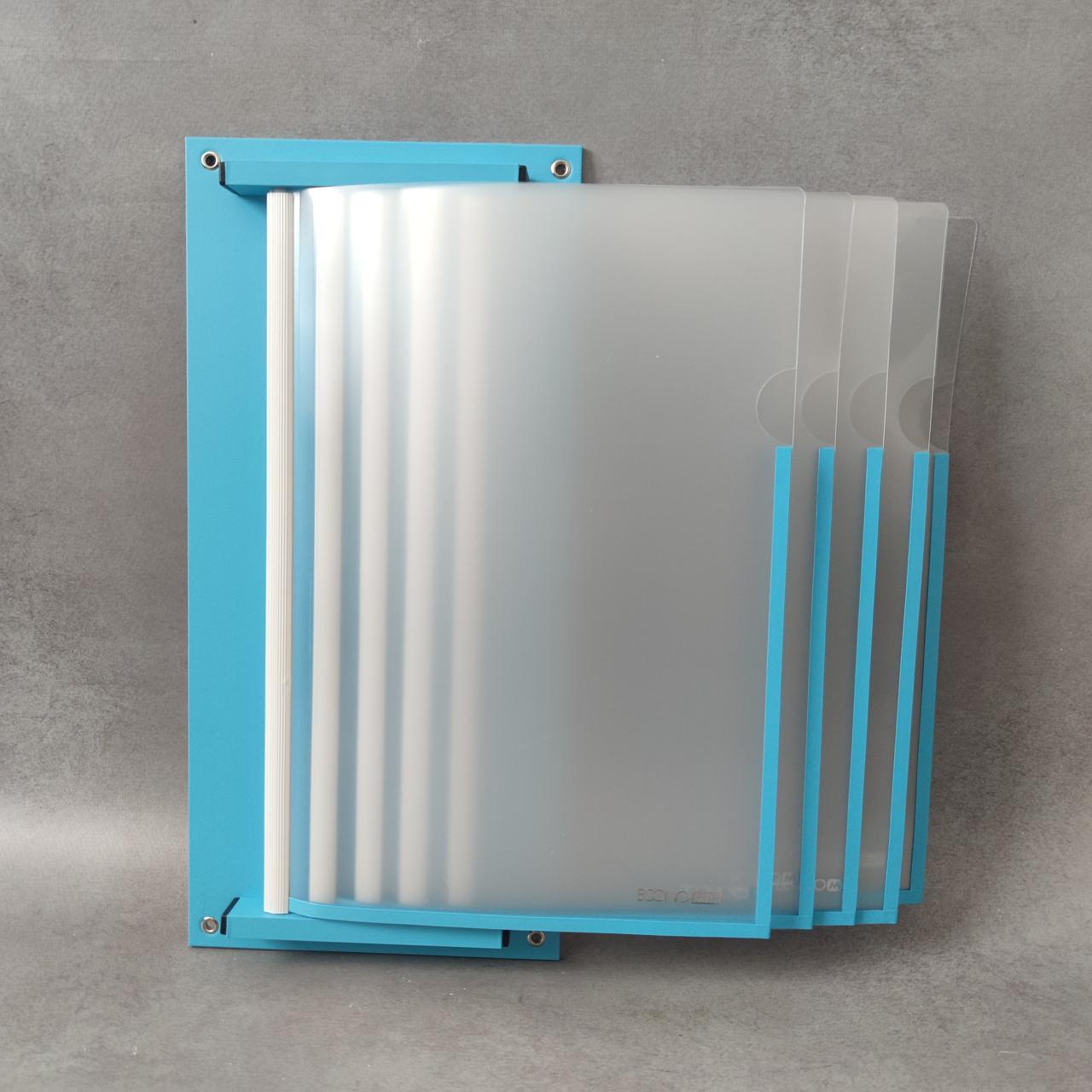 Стенд-книжка Эконом на 5 карманов без заголовка Голубой (1579876397) - фото 5 Стенд-книжка Эконом на 5 карманов без заголовка Голубой (1579876397) - фото 5