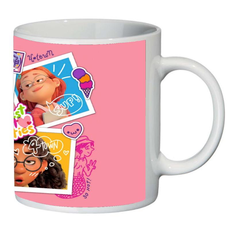 Кружка з принтом Я червонію Панда 0016 (CRP 0016)