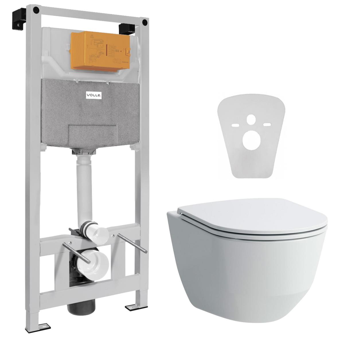 Комплект инсталляции VOLLE MASTER NEO H8669570000001+201010 с унитазом (72567)