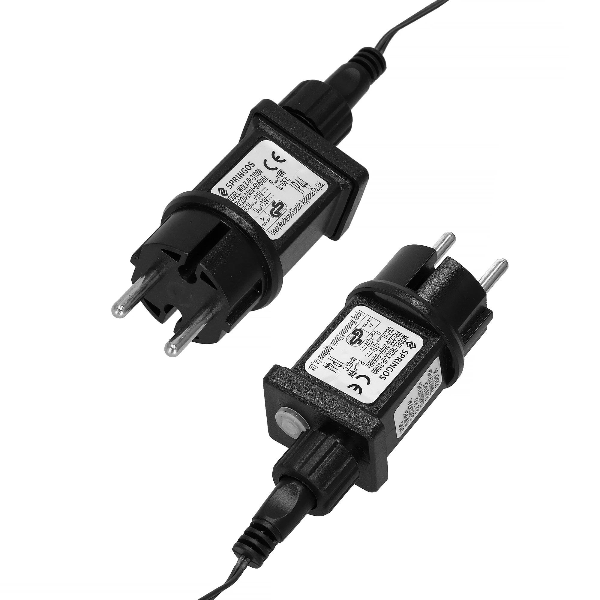 Гірлянда Springos вулична/зовнішня 1000 LED 50 м Mix (CL1002) - фото 6 Гірлянда Springos вулична/зовнішня 1000 LED 50 м Mix (CL1002) - фото 6