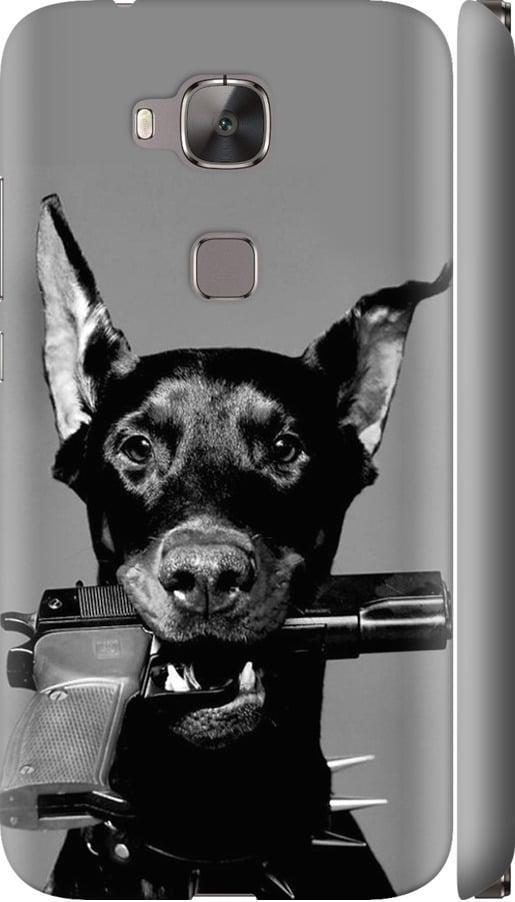 Чехол на Huawei G7 Plus Доберман (2745m-952-42517)
