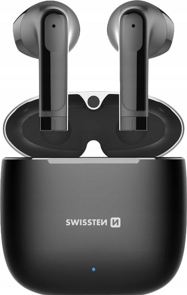 Навушники TWS SWISSTEN Alupods Pro Black (547077)