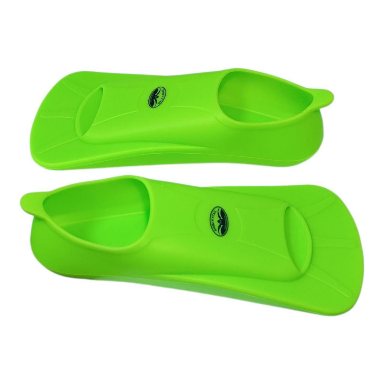 Ласты для плавания в бассейне р. 34-36 Green