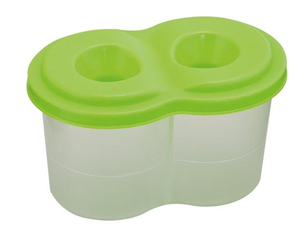 Стакан-непроливайка ZiBi подвійний Зелений (ZB.6901-15)