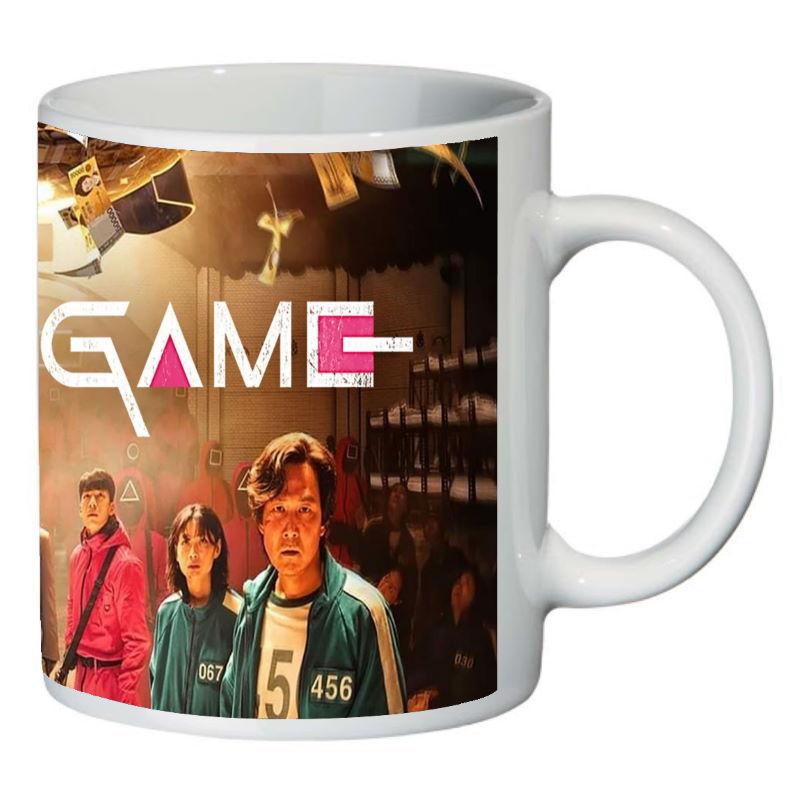 Кружка с принтом SuperCup Игра в Кальмара 008 (SQG-008) Кружка с принтом SuperCup Игра в Кальмара 008 (SQG-008)