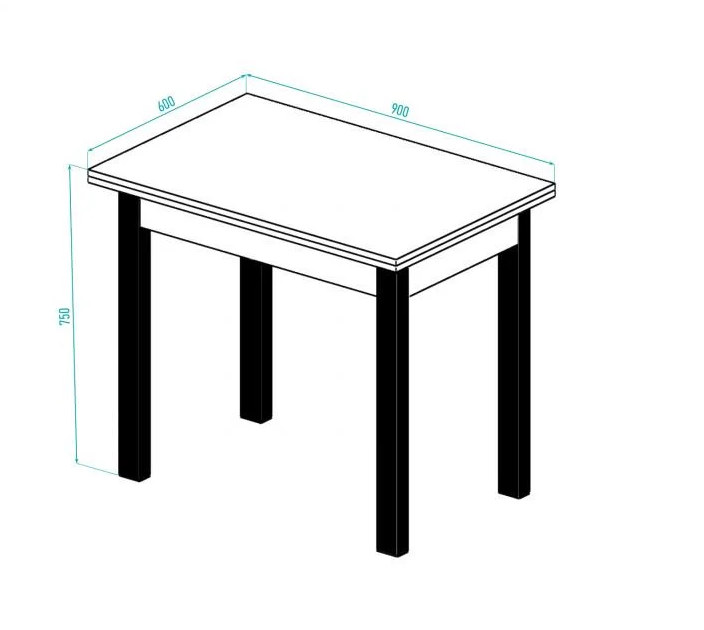 Стол-трансформер Knap Knap Gustus 120х90х73,5 см Дуб Сонома - фото 4 Стол-трансформер Knap Knap Gustus 120х90х73,5 см Дуб Сонома - фото 4