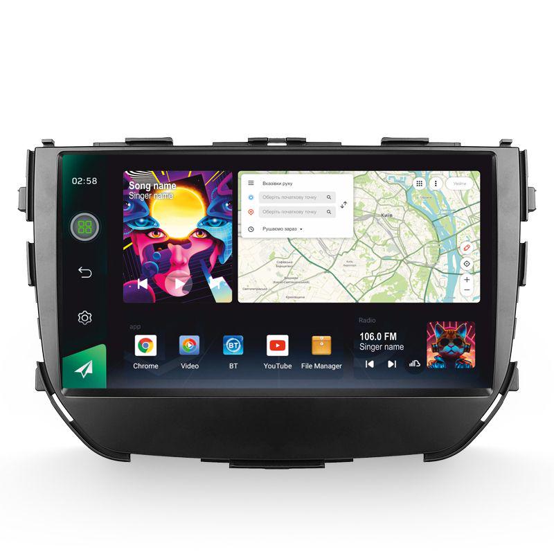 Магнитола штатная Sigma S9332 3/32 Gb 4G DSP Suzuki Vitara Brezza 2016-2019 9" (AR-91374)