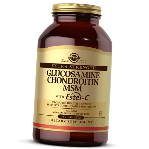 Витамины Glucosamine Chondroitin MSM with Ester-C 180 таблеток (03313003)