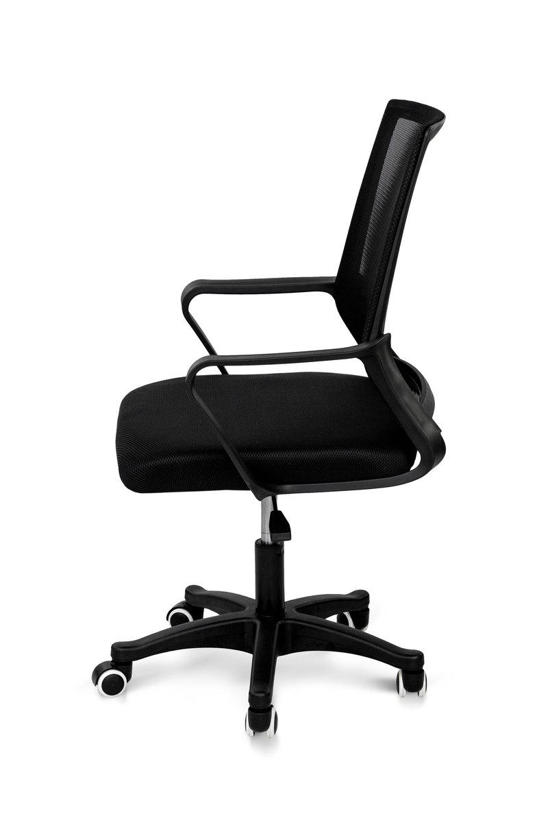 Стул офисный компьютерный Мікс Меблі Веб Черный - фото 2 Стул офисный компьютерный Мікс Меблі Веб Черный - фото 2