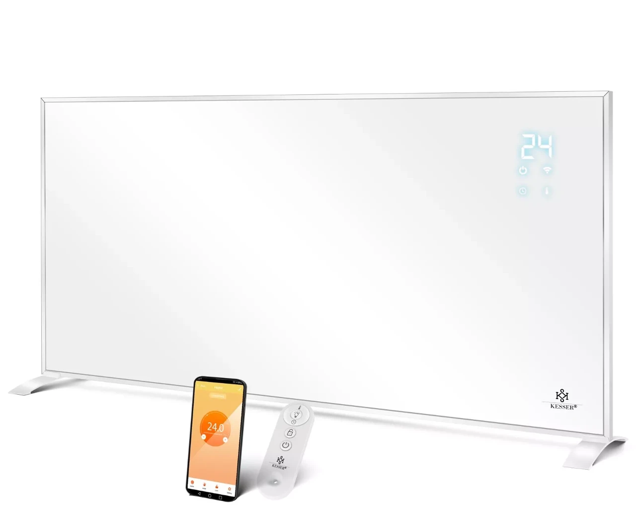 Инфракрасный обогреватель KESSER 42 м2 37°C 700 Вт - фото 2 Инфракрасный обогреватель KESSER 42 м2 37°C 700 Вт - фото 2
