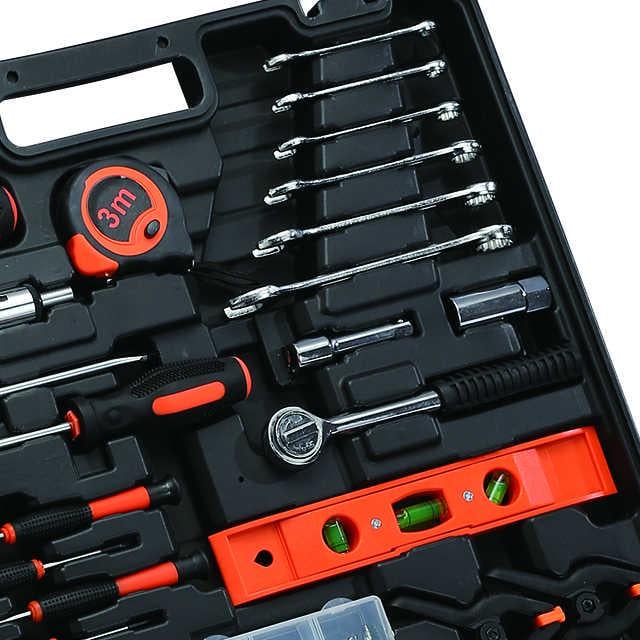 Набір ручного інструменту для дому у пластиковій валізі 157 предметів - фото 11 Набір ручного інструменту для дому у пластиковій валізі 157 предметів - фото 11