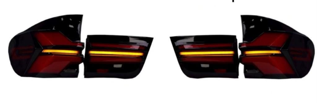 Фонари задние 1234 Upgrade G05-style для BMW X5 E-70 2007-2013 гг. поликарбонат Красный (147258)