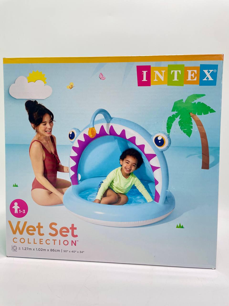 Бассейн Intex детский надувной 45 л возраст до 3-х лет 102x94 см - фото 5