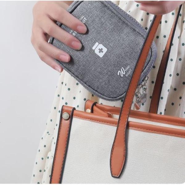 Комплект аптечек Hongtai для дома в дорогу в авто 2 шт. Серый (М1270295) - фото 4