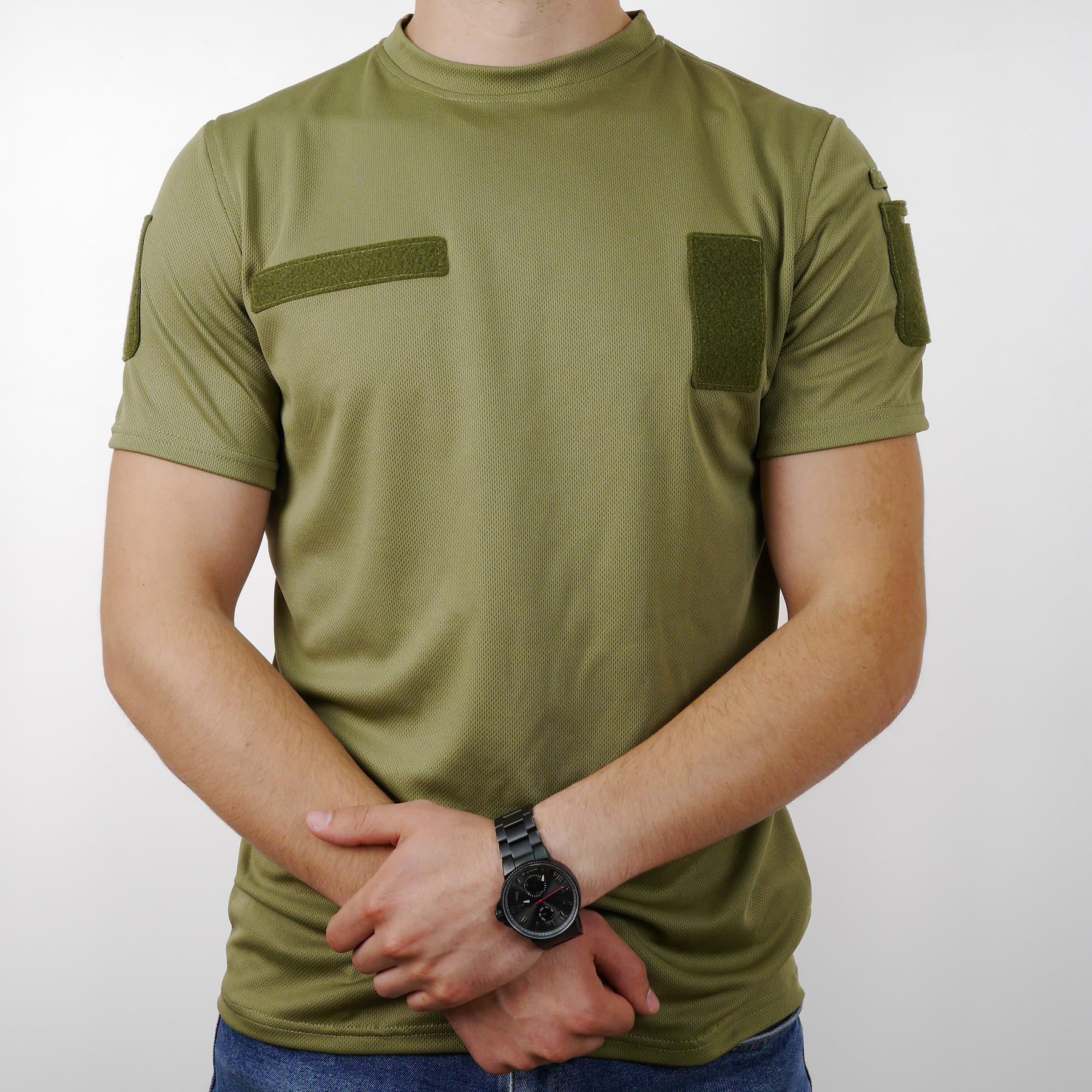 Футболка Kiborg CoolMax M Зеленый (1107-m) - фото 6 Футболка Kiborg CoolMax M Зеленый (1107-m) - фото 6