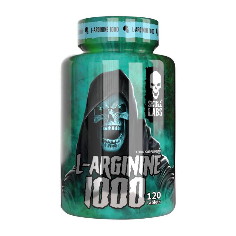 Аргінін Skull Labs L-Arginine 1000 120 капс. (21516-01)