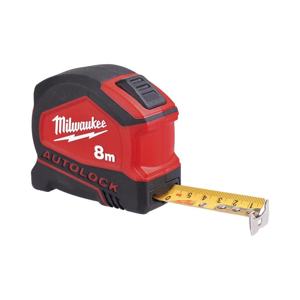 Рулетка Milwaukee Autolock 8 м 25 мм (4932464664)