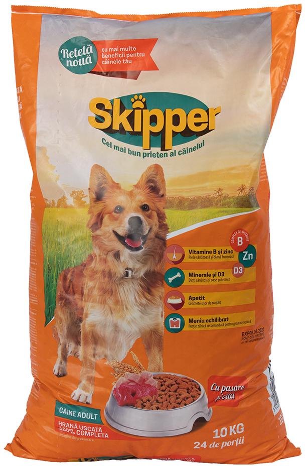 Корм сухий для собак Skipper курка та яловичина 10 кг (5948308003529)
