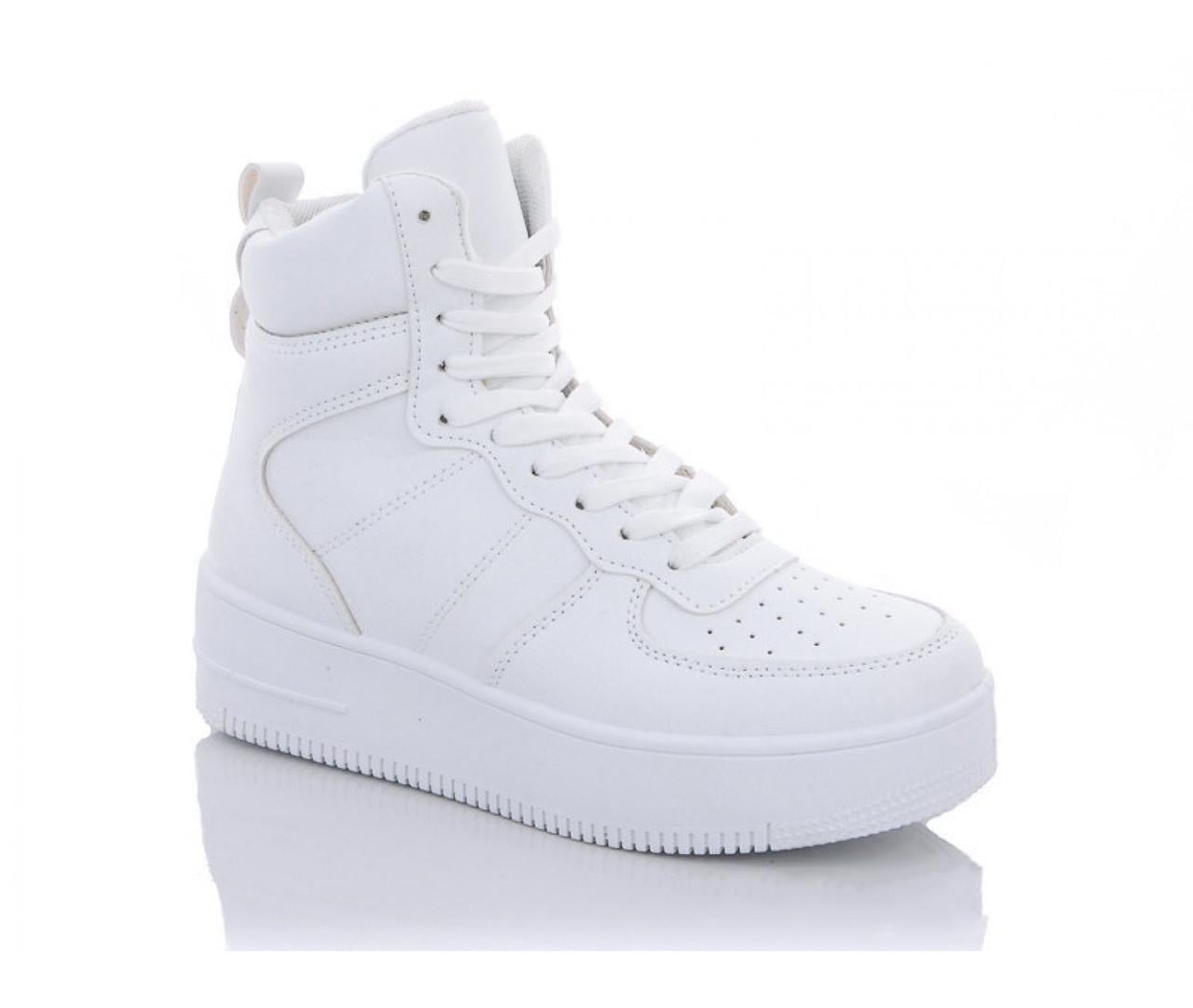 Ботинки демисезонные женские QQ Shoes BK516987/38 р. 38 Белый