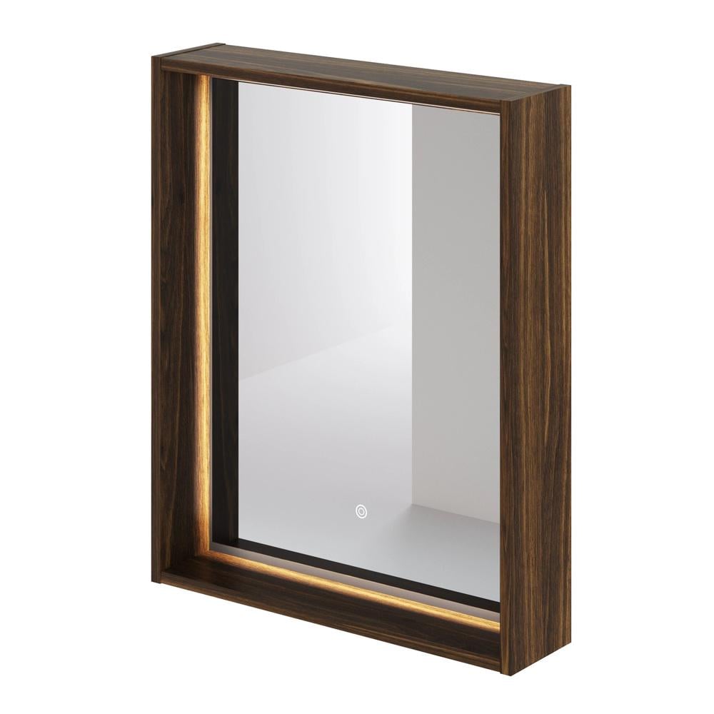 Зеркало MVK Vostok Craft 60 600х150х750 мм Дуб Бурбон (8141br)