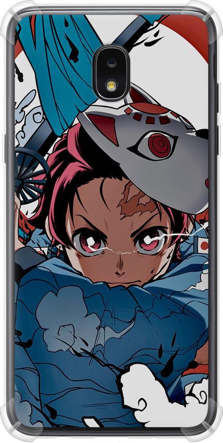 Чехол на Samsung Galaxy J7 2018 Танджиро Камадо (5574sp-1502-42517)