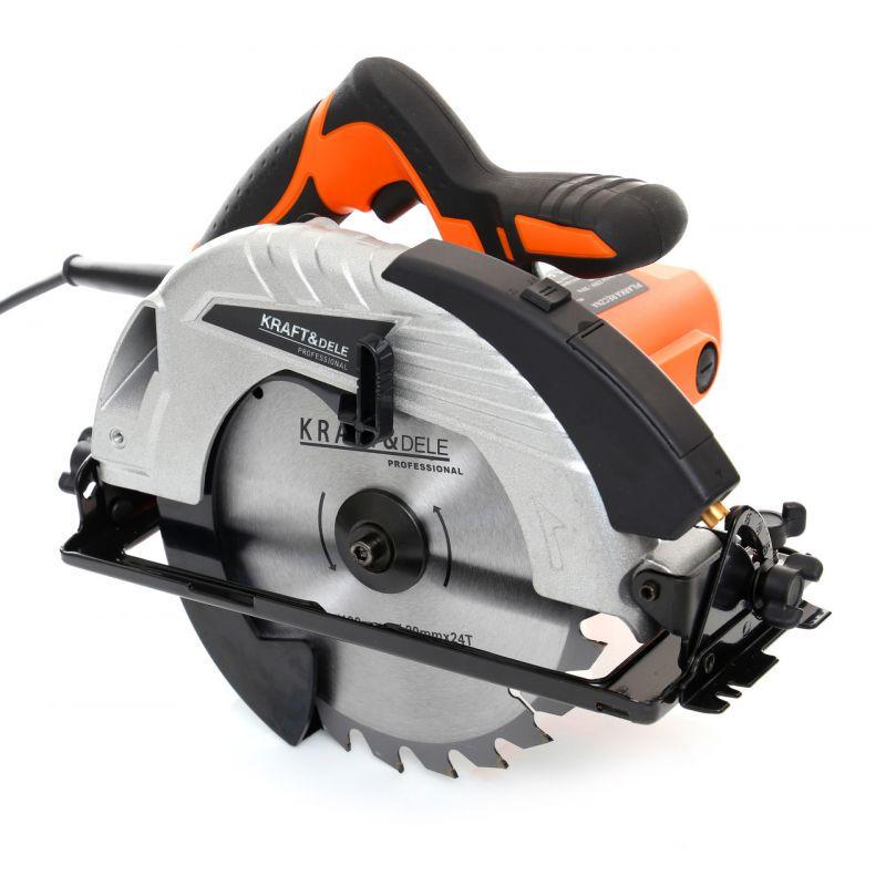 Пилка ручна циркулярна Kraft&Dele KD1522 2508350434 електрична з лазерним індикатором 1850 Вт 185 мм - фото 2 Пилка ручна циркулярна Kraft&Dele KD1522 2508350434 електрична з лазерним індикатором 1850 Вт 185 мм - фото 2