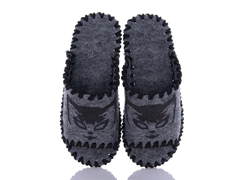 Тапочки фетровые женские VENDS 262 р. 40-41 Серый