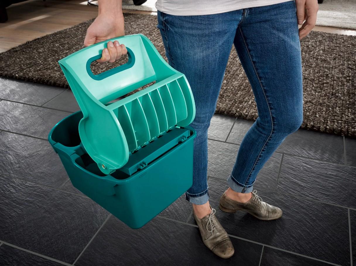 Ведро для уборки Leifheit Profi 55080 Profi Compact с прессом для отжима 8 л (26357390) - фото 11
