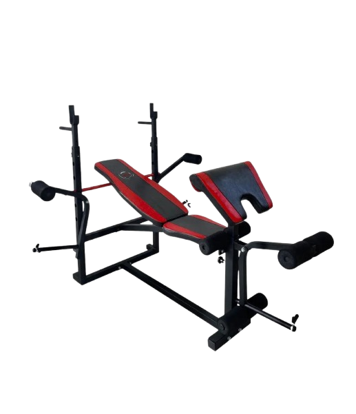 Лава для жиму багатофункціональна WCG 0070 з брусами та приставкою Скотта (2371515105_tren_2)