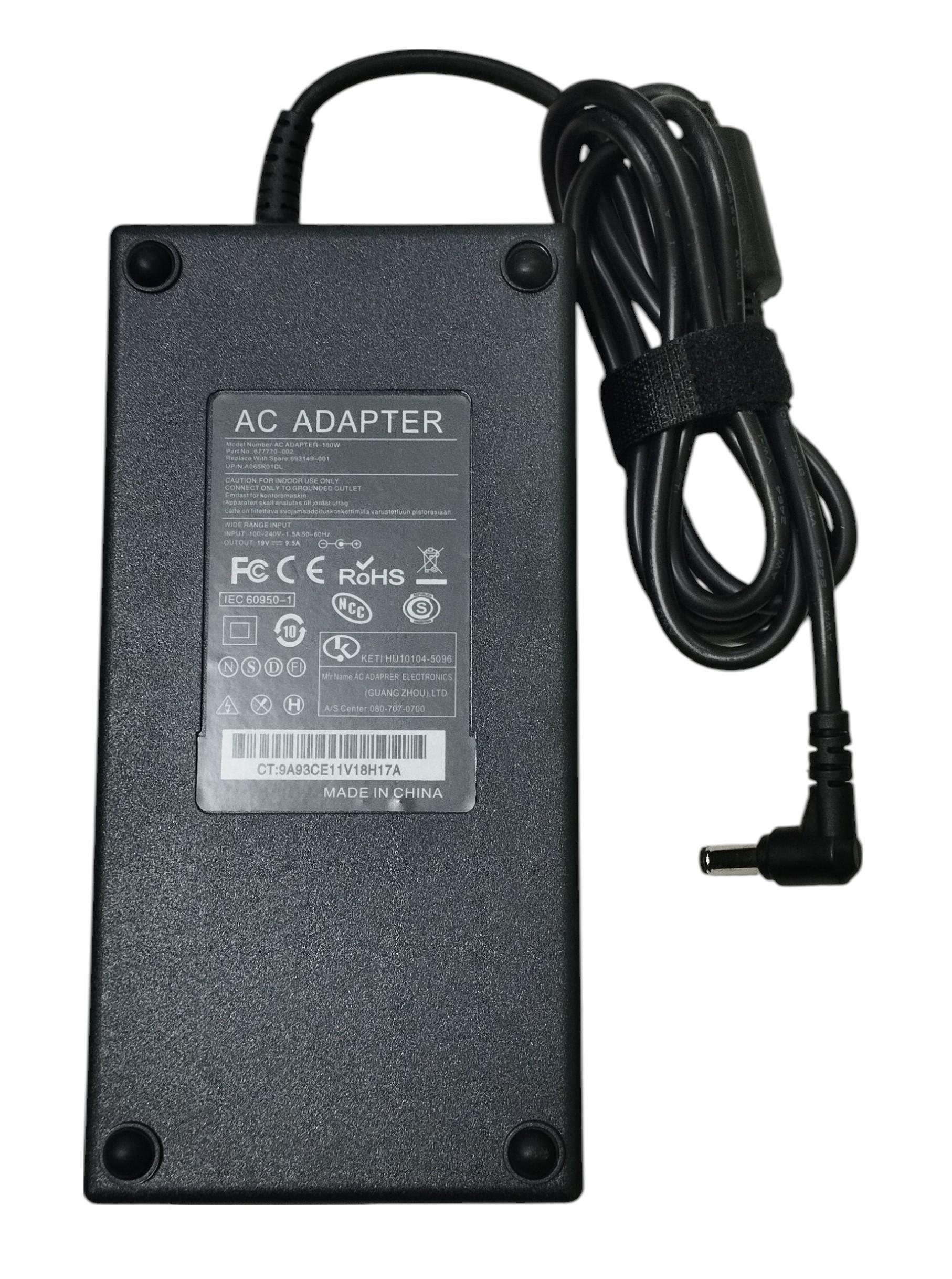 Блок питания для ноутбука Asus 180W 19V 9,5A 5,5 x 2,5 мм (080114)