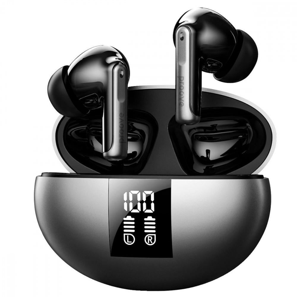 Наушники беспроводные Proove Thunder Buds SE TWS with ANC Gray