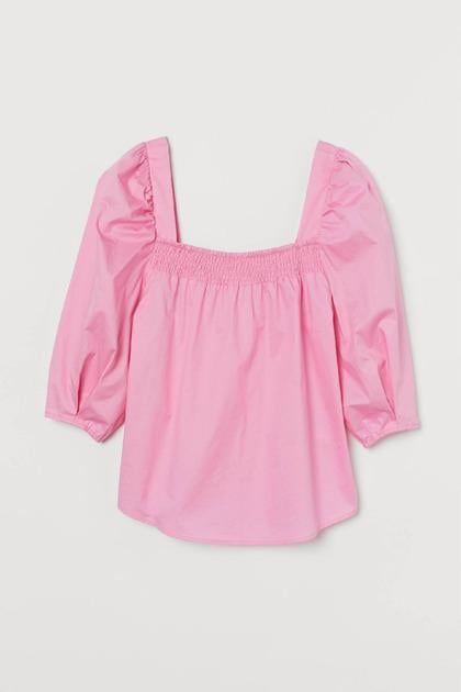 Топ H&M 873092 XXL Розовый